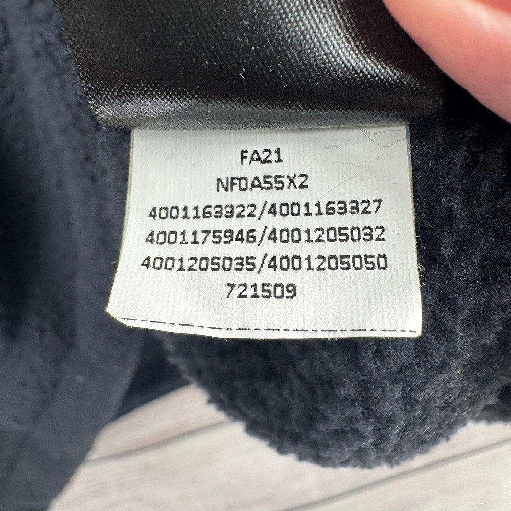 The North Face Fleece Pullover Womens Medium Black 1/4 Zip Sherpa NF0A55X2 - Picture 6 of 9